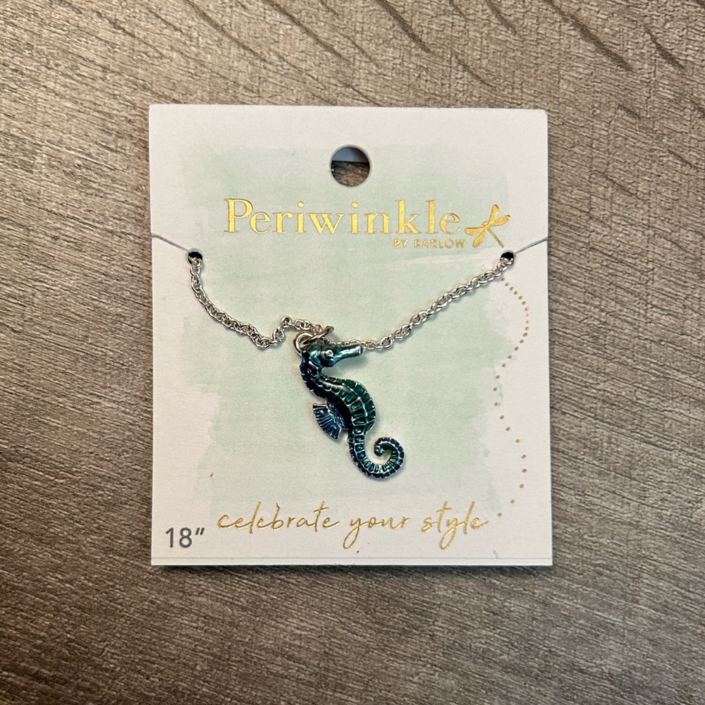 NWT Seahorse Necklace | Periwinkle